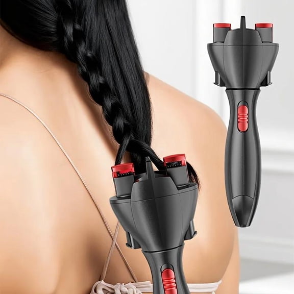 Automatic Hair Braider / Wireless and Convenient Braiding Tool / Must-Have for The Lazy / One-Button Quick Braiding Tool,