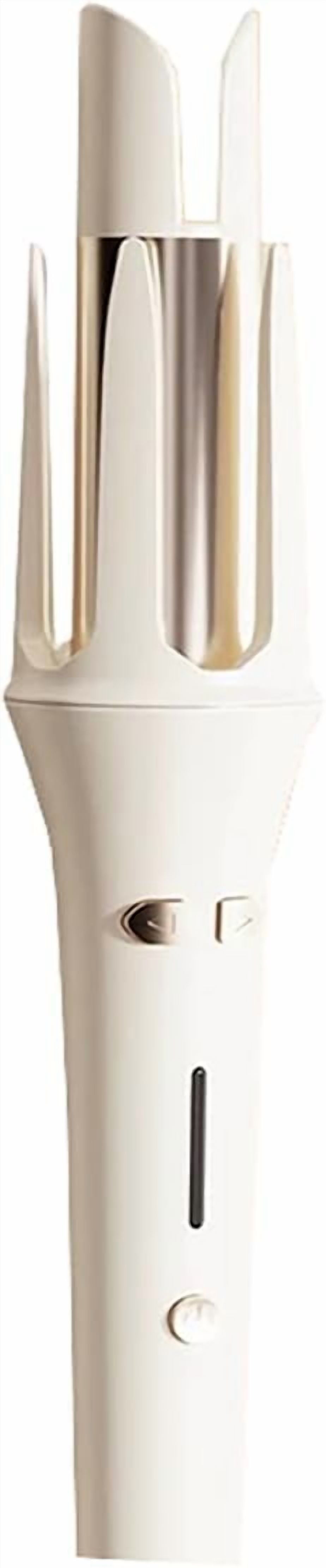 Automatic Hair Curler 3 Temperature & Timer Settings, Auto Shut-Off, Anti-Scald Rotating Curling Wand (Pink)