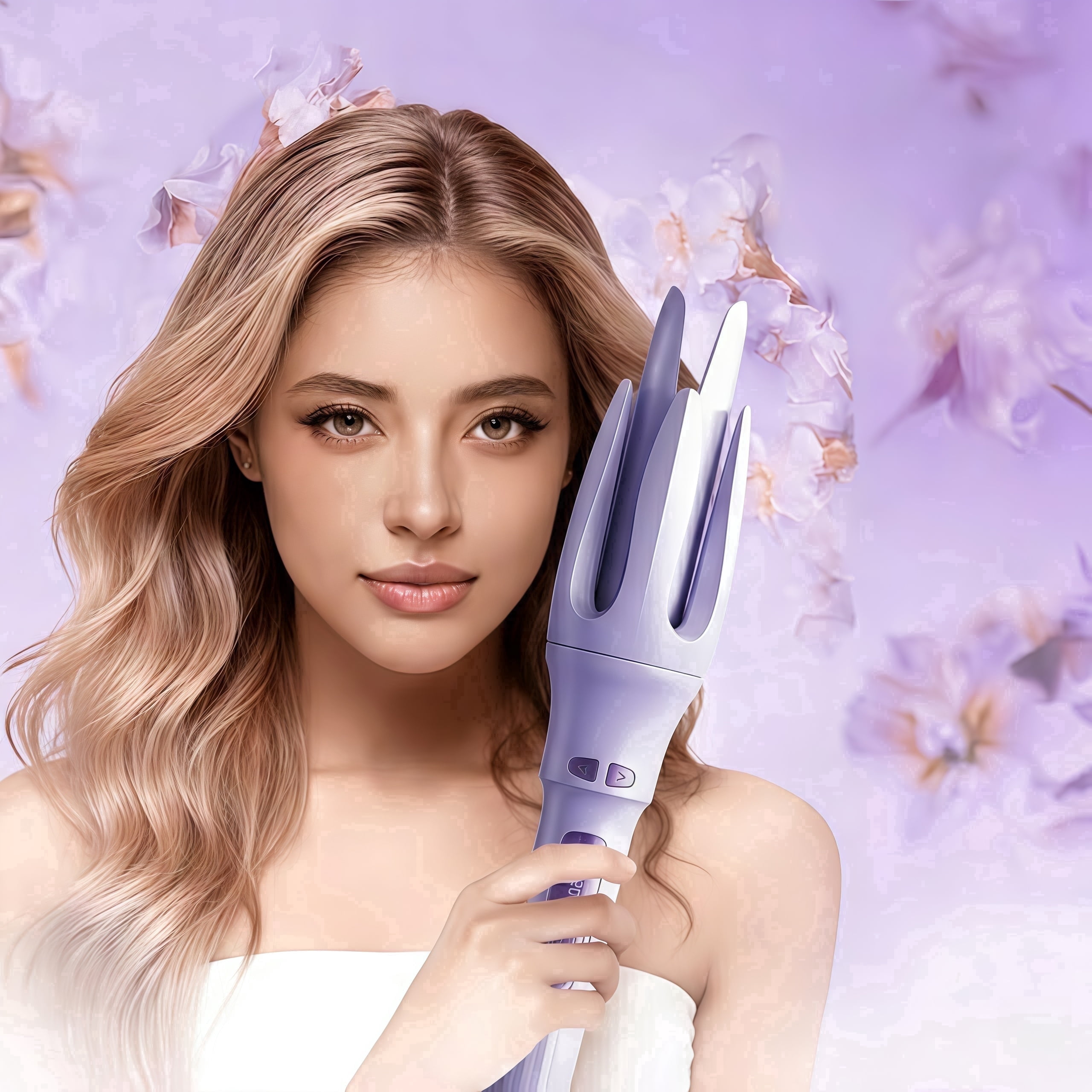 Kiss, Automatic Hair Curler, InstaWave, Ceramic Ionic Technology