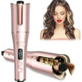 thumbnail image 1 of Automatic Hair Curler with 4 Temperature & 3 Timer Settings, Auto-Rotating Ceramic Curling Iron with Anti-Tangle & Anti-Scald Design, 1 of 8