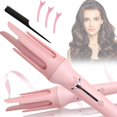 thumbnail image 1 of Automatic Hair Curler with 4 Temperature Settings, Auto-Rotating Ceramic Curling Iron with Anti-Tangle & Anti-Scald Design, 1 of 14