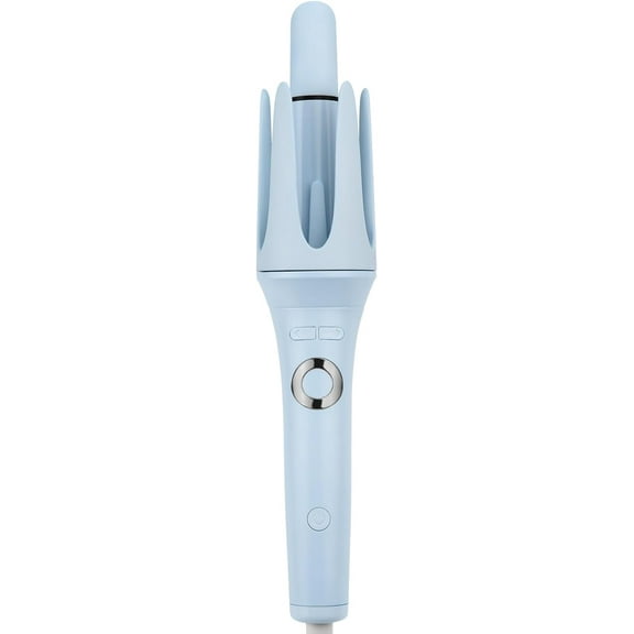 Automatic Hair Curler with 4 Temperature Settings, Auto-Rotating Ceramic Curling Iron with Anti-Tangle & Anti-Scald Design