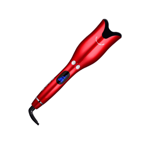 Automatic Hair Curler with Anti-Scald & Anti-Tangle Technology, One-Touch Smart Curling Iron for Beginners