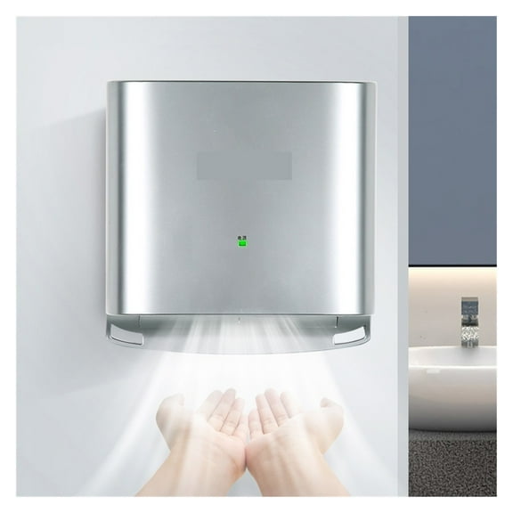 Automatic Hand Dryer High Speed Hand-drying Device Smart Induction Wall Mounted Induction Hand Drying Machine for Bathroom ,Smart Warm