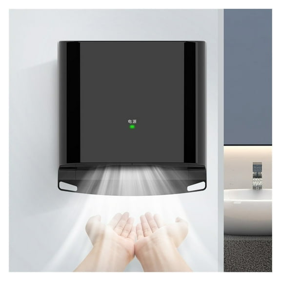 Automatic Hand Dryer High Speed Hand-drying Device Smart Induction Wall Mounted Induction Hand Drying Machine for Bathroom ,Smart Warm