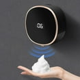 thumbnail image 1 of Automatic Hand Sanitizer Dispenser Electric Foaming Smart Induction Black,An Automatic Hand Wash,Automatic Foaming Soap Dispenser 280Ml Capacity Hand Rechargeable for Laundry Rooms Black 13.3Cmx6Cm, 1 of 9