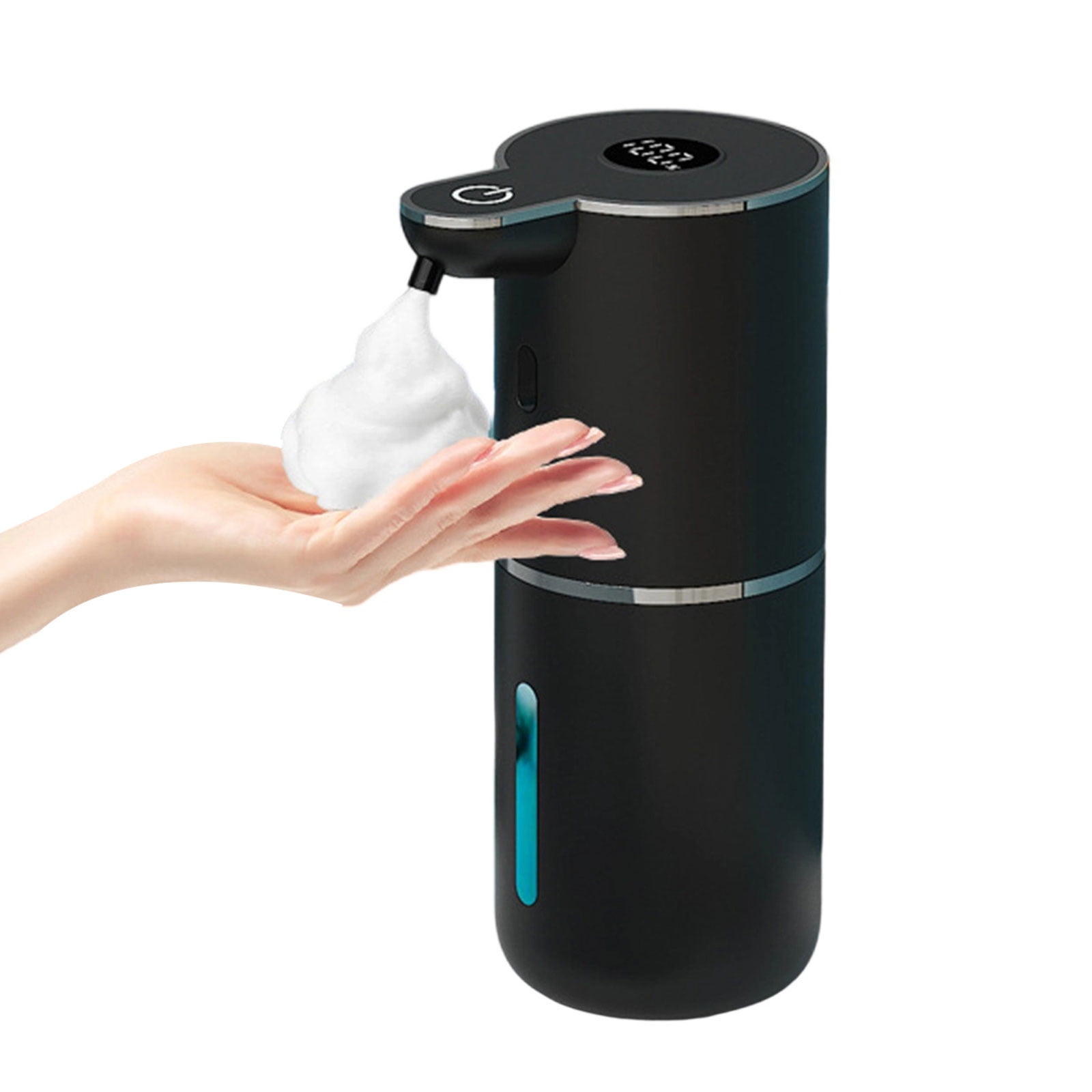 Automatic Hand Soap Dispenser Touchless Hand Washer Countertops 380ml Soap Dispenser for Home Restaurant Easy to Use