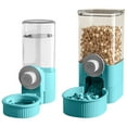 thumbnail image 1 of Automatic Hanging Pet Feeder and Water Dispenser Combo, Gravity Dog Cat Food Bowl with Stainless Steel Container, Large Capacity Self-Filling Waterer and Feeder for Small Medium Pets Puppy Kitten, 1 of 5