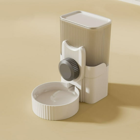 Automatic Hanging Pet Water Dispenser | Cage Mounted Dog Cat Water Bottle | Non-Spill Adjustable Wall Mounted Drinking Station | Large Capacity | Easy Clean | 21x20x12cm