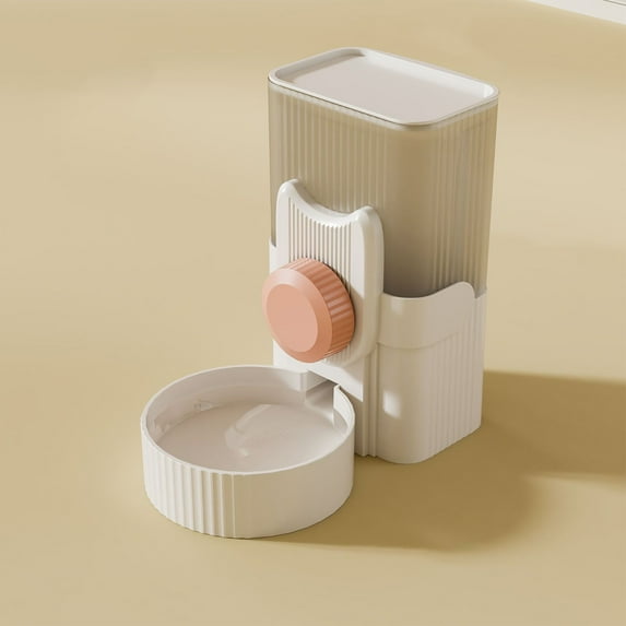 Automatic Hanging Pet Water Dispenser | Cage Mounted Dog Cat Water Bottle | Non-Spill Adjustable Wall Mounted Drinking Station | Large Capacity | Easy Clean | 21x20x12cm