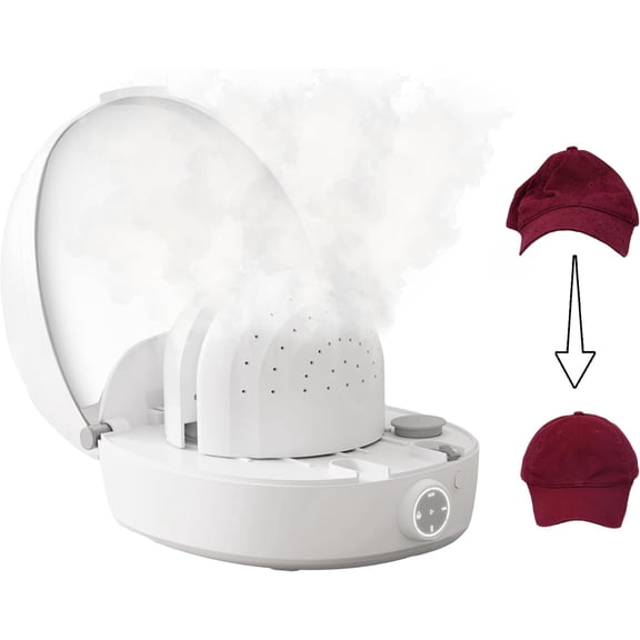 Automatic Hat Care Machine With Steam Cleaning Ironing Drying For Baseball Caps Bucket Hats Home Use