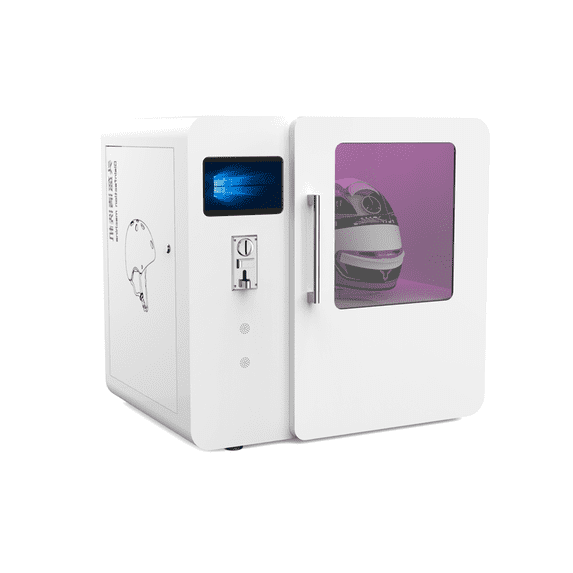 Automatic Helmet Cleaning Vending Machine