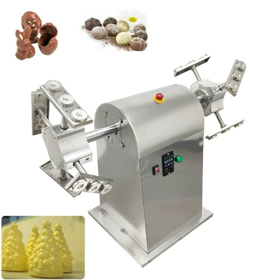 Automatic Hollow Chocolate Spinning Maker Chocolate Swing Machine 220V