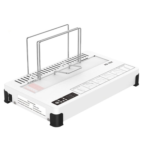 Automatic Hot Glue Binding Machine A4 Wireless Binding Machine File Financial Book Binder Machine Office Binder 1pc ,High Compatibility