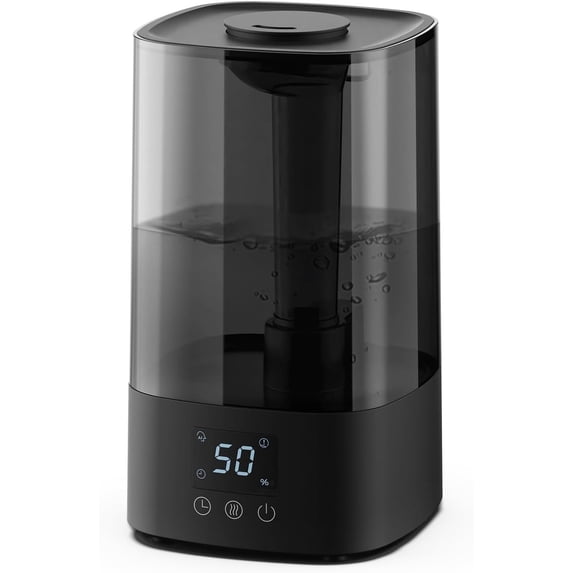 Automatic Humidifiers for Bedroom Large Room, 4.5L Cool Mist Humidifier ...