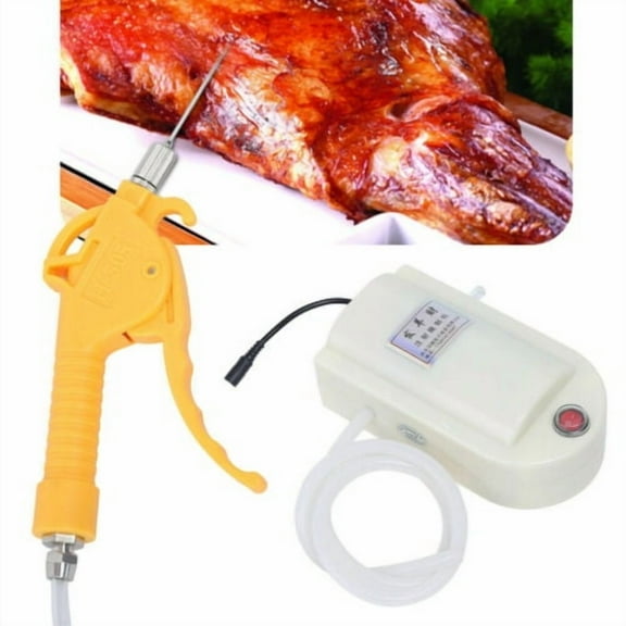 Automatic Injector Meat Processor Food Electric Saline Syringe Pump Gun Brine