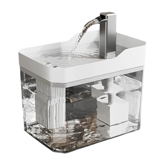 Automatic Dispenser Intelligent Quiet Water Dispenser with Automatic Sensing and Easy To Clean 15 Liter Capacity Household Use Pet Supplies