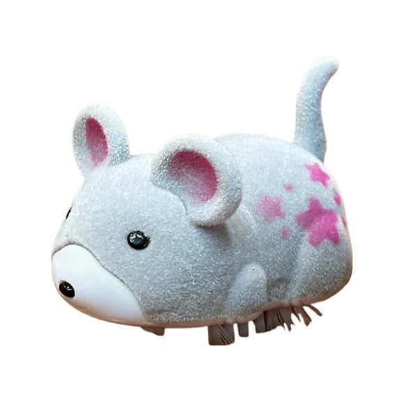 Automatic Interactive Cat Toy Mouse, Electric Moving Pet Teaser for Indoor Cats & Small Animals, USB Rechargeable Playtime Fun