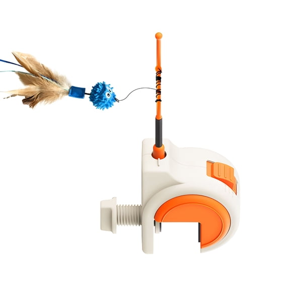 Automatic Interactive Cats Teaser With Jumping Motion And Sound Simulation For Play