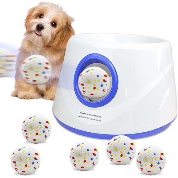 Automatic Interactive Dog Ball Launcher for Small and Medium Pets