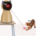 thumbnail image 1 of Automatic Interactive Laser Toy for Indoor Pets – Rechargeable Random Trajectory Laser Pointer, Keeps Cats, Kittens & Dogs Active, Perfect for Solo Play, Stress Relief & Engaging Home Entertainment W, 1 of 12