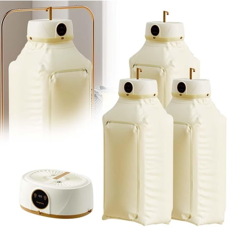 Automatic Ironing Machine, Portable Clothes Dryer & Steam Iron (3PC)