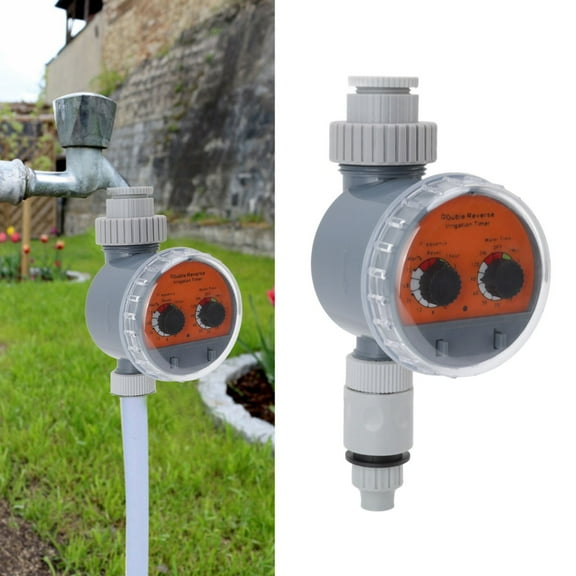 Automatic Irrigation Timer, Dual Dial, Waterproof IP67, For Gardens, Balconies  Micro,Sprays