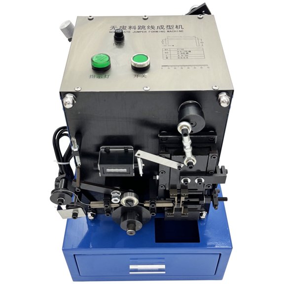 Automatic Jumper Wire Forming Machine No-Waste Tinned Copper Wire Cutting Forming Machine