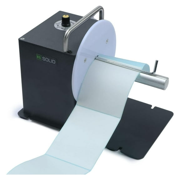Automatic Label Rewinder Machine, 1"/1.5" Holder, Max Label Width 3.15", USB/Plug-in Power 100V-240V