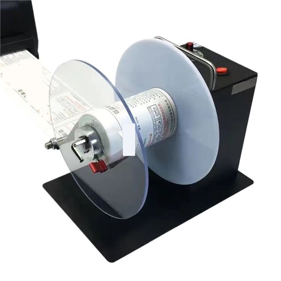 Automatic Label Rewinder Two-way Self-adhesive Label Barcode Printer Rewinder