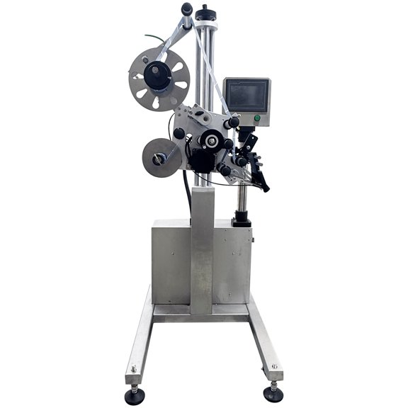 Automatic Labeling Machine Vertical Flat/Side Labeler 110V 2050 bottles/min for 80-300mm Bottle Dia