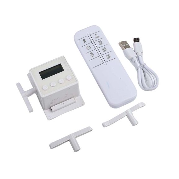 Automatic Light Switch Controller With Timer And RF Remote, Long-Lasting Battery Up To 70 Days, Install Wall-Penetrating Smart Device For Bedroom Living Room Dormitory Lighting Control