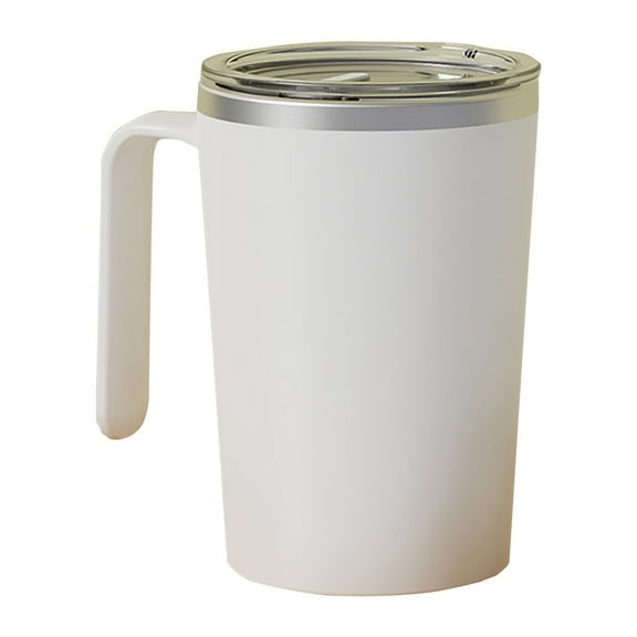 Automatic Magnetic Stirring Coffee Mug 2025 Upgraded Self-Stirring Mug With Mixer Built-In Auto Coffee Cup Stirrer For Hot Drinks White