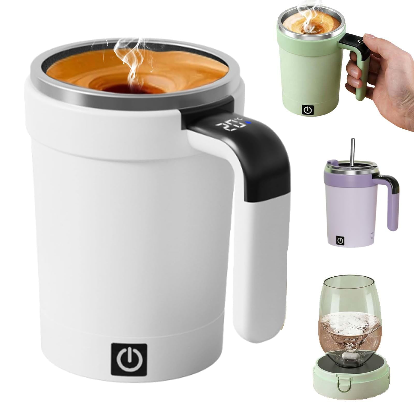 Automatic Magnetic Stirring Coffee Mug, 2026 Upgraded Magnetic