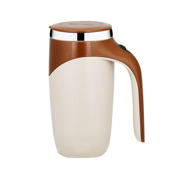 Automatic Magnetic Stirring Coffee Mug, 380ml Mixing Cup for Coffee, Tea, Protein Shakes, Easy Clean, Travel, Office Use, Battery Operated