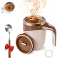thumbnail image 1 of Automatic Magnetic Stirring Coffee Mug, Electric Mixing Cup,Self Stirring Coffee Mug With Lid,Rotating Home Office Travel Mixing Cup,Electric Stainless Steel Self Mixing Coffee Tumbler(Rechargeable), 1 of 7