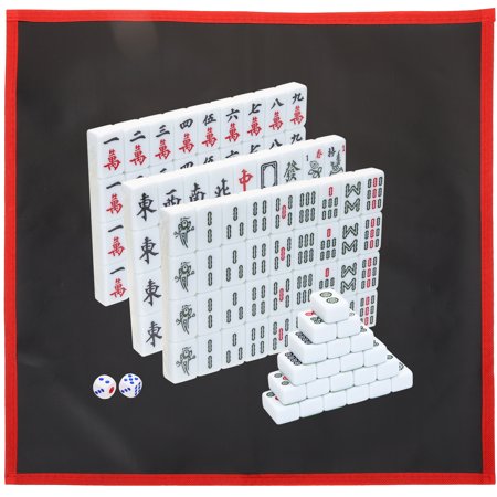 Automatic Mahjong Table Classic Chess Board Small Set Portable Tiles Travel