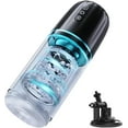 Automatic Male Masturbator Cup with 7 Thrusting & Spinning Motions, Electric Masturbator Pocket