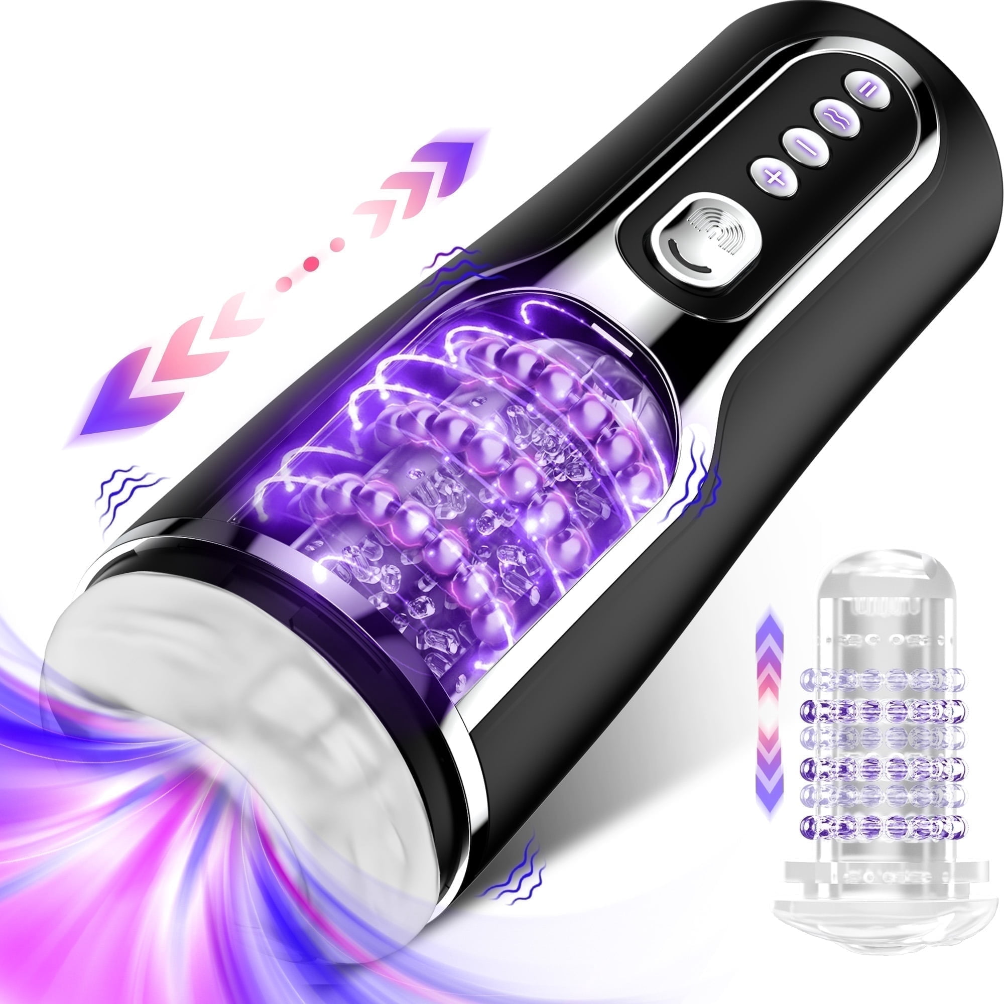 Automatic Male Masturbator,AMOVIBE Sex Toys for Men with 9 Vibrating,8 Thrusting Modes & 2 Heating Levels,TPE Texture Male Sex Toys Stroker,Pocket Mens Adult Toys Black - Walmart.com Automatic Male Masturbator,AMOVIBE Sex Toys for Men with 9 Vibrating,8 Thrusting Modes & 2 Heating Levels,TPE Texture Male Sex Toys Stroker,Pocket Mens Adult Toys Black - Walmart.com