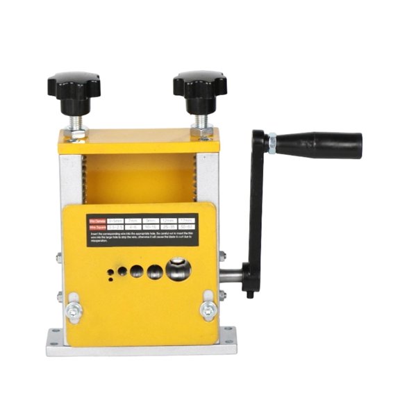 Automatic Manual Electric Wire Stripper 6 Hole Design for 3-17mm Diameter Cables Efficient Home DIY Wire Stripping Tool