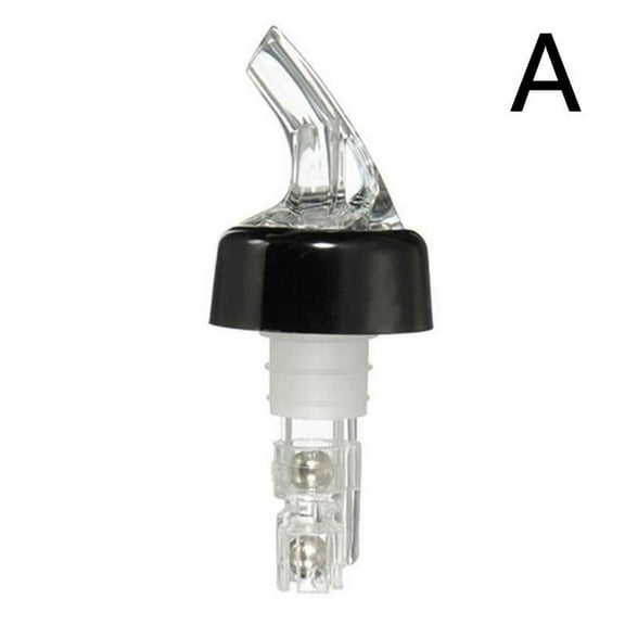 Automatic Measured Bottle Pourer,Drinks Wine Cocktail Dispenser Portion Control Bar Tools,20mL Quick Shot Spirit Dispenser,with Collar Liquor Spout Pourer, for Home Bar White