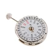 Automatic Mechanical Watch Movement 3 Hands, Dual Calendar, 0.98 Inch Movement For Miyota 8205