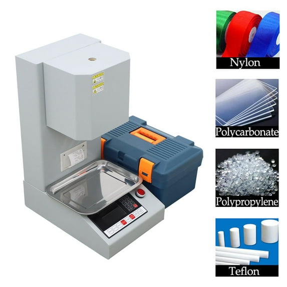 Automatic Melt Flow Index Rate Tester MFR Tester Plastic Polymers MFR Tester Labs Digital Display