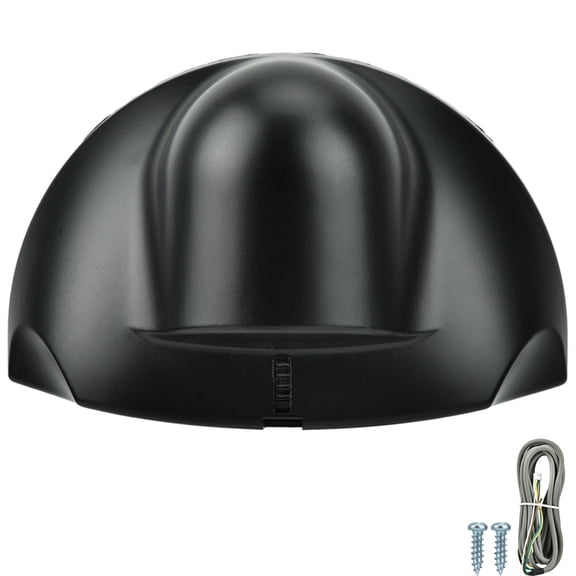 Automatic Microwave Sensor 12-24V ABS Plastic Door Sensor, Black Motion Sensor For Public Places Automatic Doors