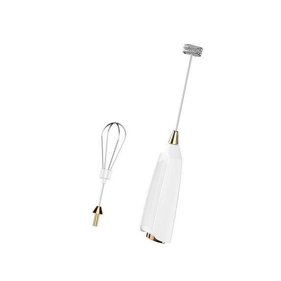 Automatic Milk Frother and Multipurpose Whisk Battery Operated ABS Stainless Steel Texture for Baking and Kitchen Use