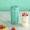 thumbnail image 1 of 280ml Mini Yogurt Maker – Automatic Homemade Yogurt Machine with Glass Container, Portable for Kitchen & Travel, Fruit Infusion, Easy Clean (Green), 1 of 7