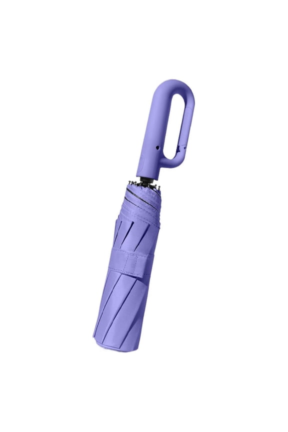 Automatic Mini Travel Windproof Folding Umbrella - Portable & Compact Umbrellas for Backpack, Strong UV for Protection, Lightweight Design for Women Men Commute