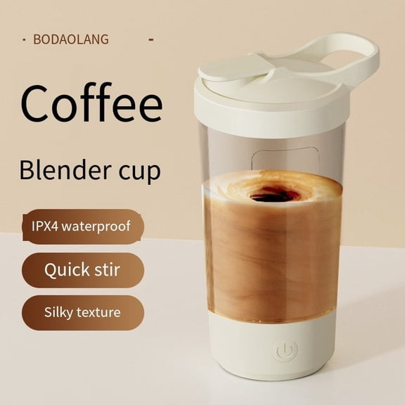 Automatic Mixing Cup - One-Touch Stirring Shaker for Coffee, Milk, and More - Food-Grade Material, Perfect for Home, Office, and Outdoor Use