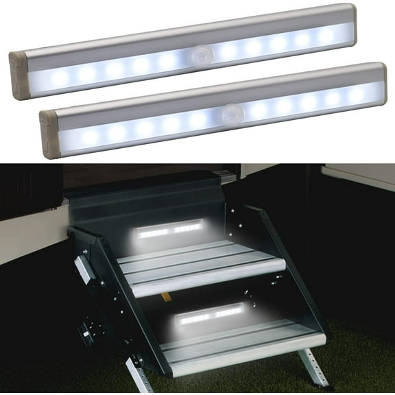 Magnetic Attachment Automatic Motion Sensor Light, Battery Operated Wireless Operation, Motion Detection Easy Installation Night Light, Bright LEDs Energy-saving Indoor Use
