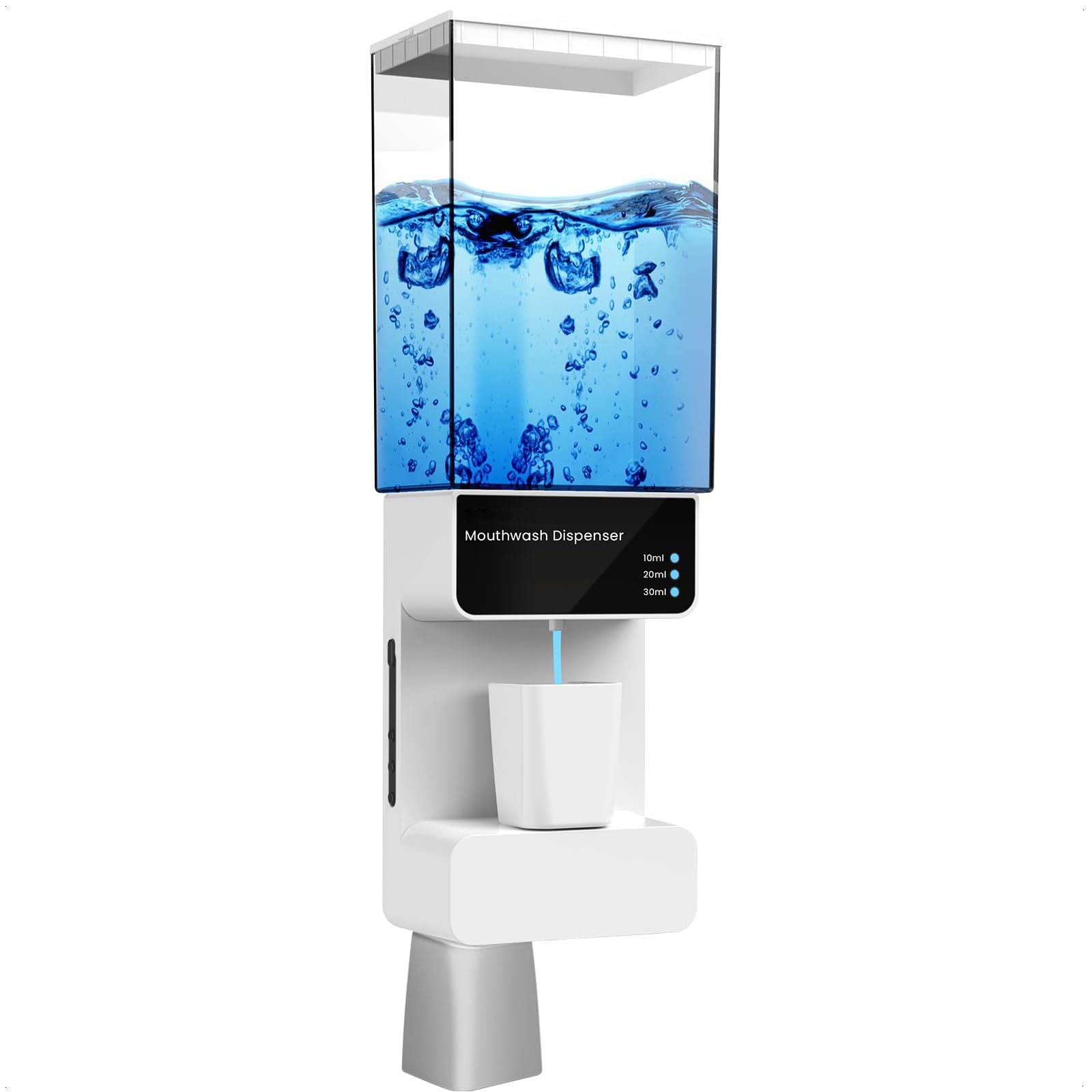 Automatic Mouthwash Dispenser,22Oz Wall Mounted Mouth Wash Dispenser